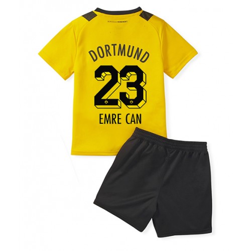 Dres Borussia Dortmund Emre Can #23 Domaci za djecu 2022-23 Kratak Rukav (+ kratke hlače)